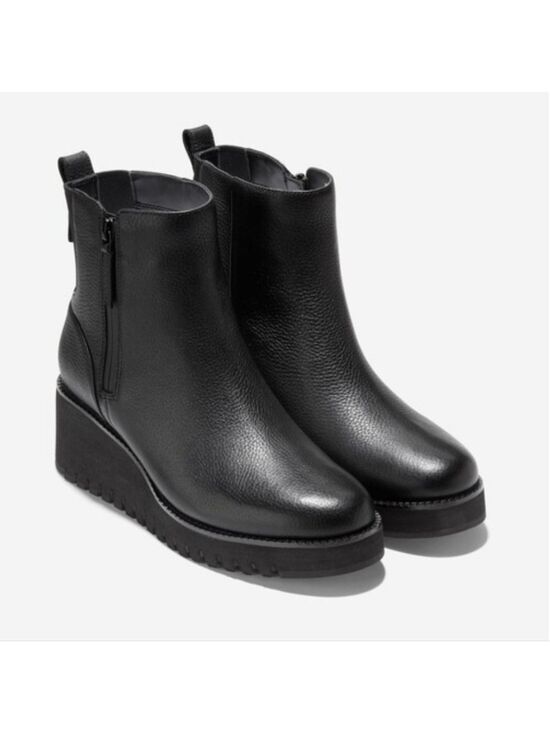 Cole Haan Shoes - Cole Haan ZERØGRAND Cityquest Waterproof Wedge Chelsea Boots, Size 8.5B